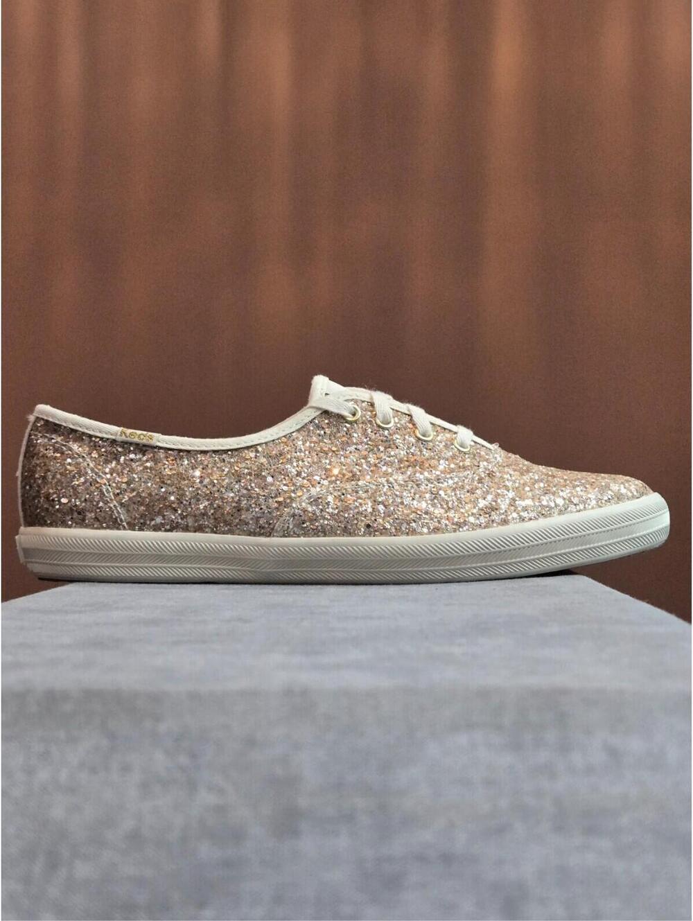 Keds Champion Glitter Celebrations - Gold (WF66849) Women's Size 7.5W BRAND NEW